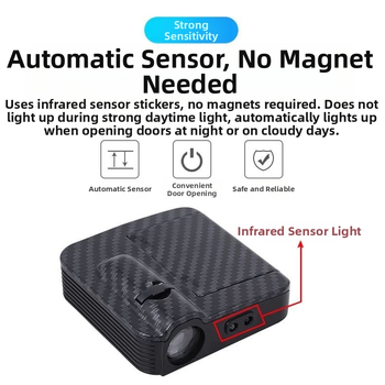 Automobilio pasveikinimo lemputė, ABS, 12V, 2A, universali