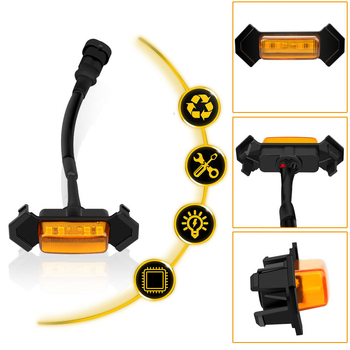 Tacoma dienas LED gaisma – Takuma Middle Net Light, LED, 12V, 1W, 1000 lm