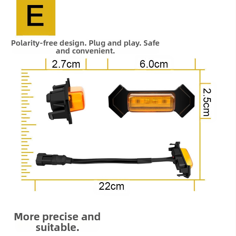 Tacoma дневен LED DRL - Takuma Middle Net Light, LED, 12V, 1W, 1000 lm