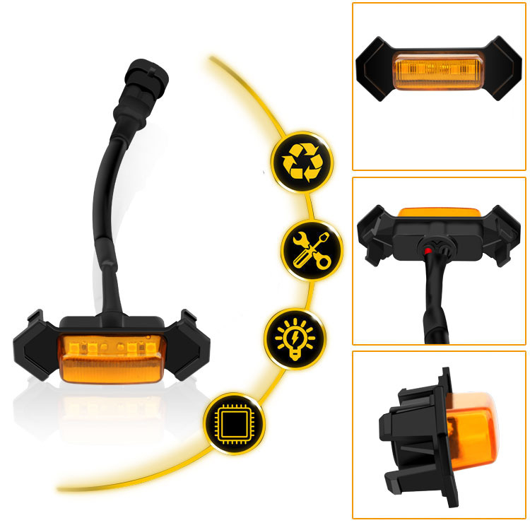 Tacoma dienas LED gaisma – Takuma Middle Net Light, LED, 12V, 1W, 1000 lm