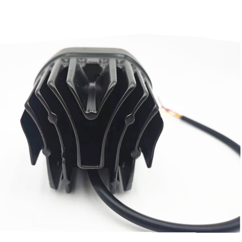 Motociklo LED darbo šviesa, 4 objektyvai, 40W, 10-60V, 2000lm