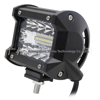 Off-road automobilio LED juostos šviesa, trijų eilių, 60W, 9-36V, 6000lm, 6500K, 3030 LED