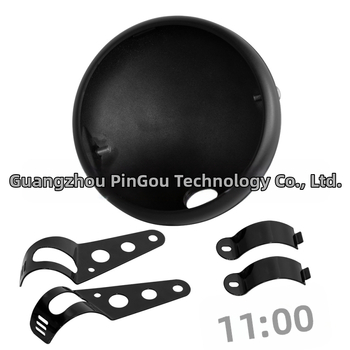 Harley-съвместим 7-инчов LED ретро фар за мотоциклет, метален корпус, персонализирана обработка