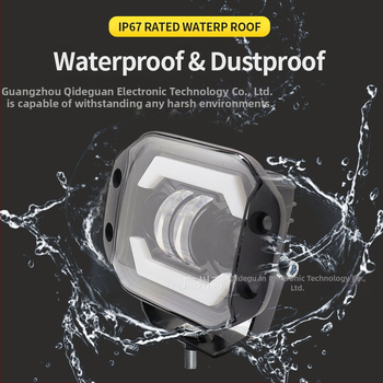 Motociklo LED prožektorius su bifokaline lešyte, integruota tolimojo ir artimojo šviesos funkcija, 40W, 12-24V, 4000 lm, aliuminio lydinio korpusas, universalus suderinamumas