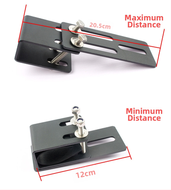 Automašīnas jumta luktura stiprinājuma skava, LX-XL, sakausējuma tērauds, IP68, 12V, 90W