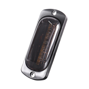 Transporto priemonės šoninė įspėjimo lemputė automobiliams ir sunkvežimiams, 12 LED, 9-80V, 2W, ABS+LED, modelis T-B-XH-12