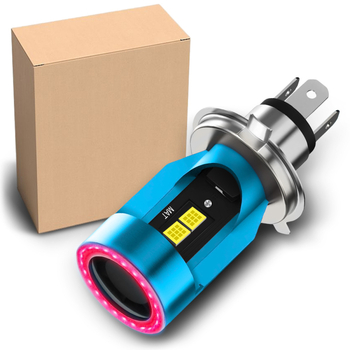 MD007 Motociklo LED priekinis žibintas COB LED, aukštas/žemas spindulių 21W/16W, įtampa 12–48V, šviesos srautas 1500 lm, tarnavimo laikas 50 000+ val.