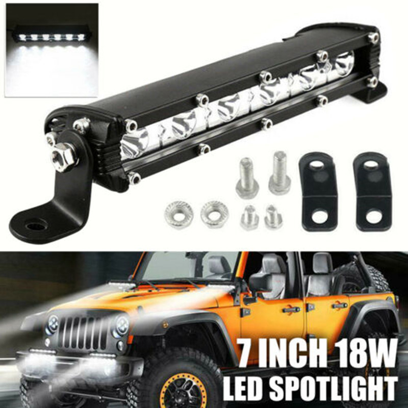 LED darbo šviesa, 6-LED, 18W, 12-24V, 2000 lm, 50 000 h tarnavimo laikas