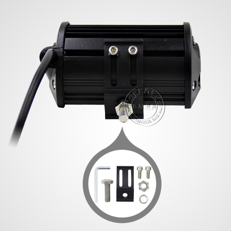 Automobilio LED darbo ir aptarnavimo lemputė, 72W, 12-24V, 2200LM, LED-3030, 50000h