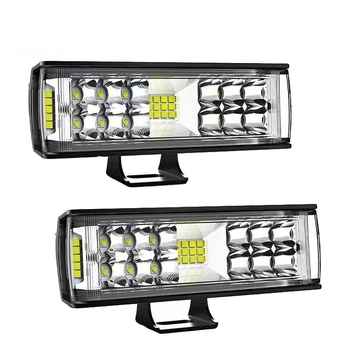 Automobilio LED darbo žibintas, 120W, 12-24V, 6000LM, 6500K, aliumininis korpusas