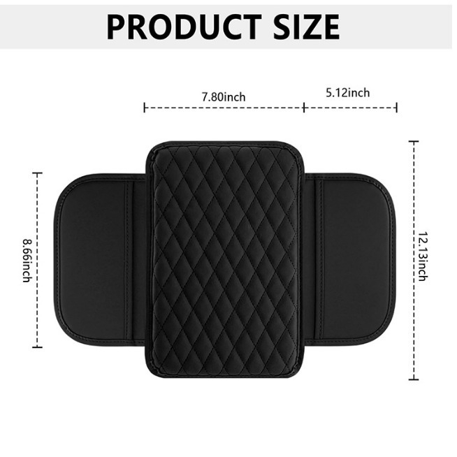 Capac central din piele pentru interiorul mașinii, personalizabil, stil modern minimalist, husă universală pentru praf și climatizare