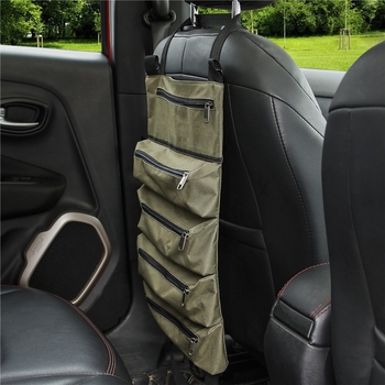 Κρεμαστή τσάντα εργαλείων αυτοκινήτου, ύφασμα Oxford 600D, προσαρμογή στο μπροστινό κάθισμα, 20 kg φορτίο, οργάνωση και προστασία εργαλείων