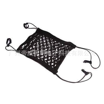 Δίκτυο αποθήκευσης καθίσματος αυτοκινήτου, κεντρική διπλού επιπέδου θήκη για δύο καθίσματα, πολυεστερικό πλέγμα, μοντέλο YT032, γενική συμβατότητα με δίκτυο αποθήκευσης αυτοκινήτου