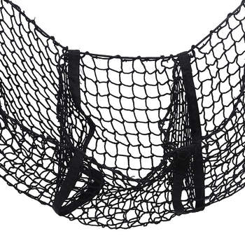 Мрежа за багажник за SUV/офроуд пикап с три джоба — полиестер, водоустойчива, монтаж чрез окачване