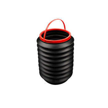 Автомобилен сгъваем кош за отпадъци, водоустойчив пластмасов кутия за съхранение с дръжка и телескопичен дизайн, универсален