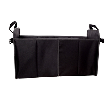 HOMEY H008 Αναδιπλούμενο κουτί αποθήκευσης αυτοκινήτου, με θήκες, χωρίς καπάκι, ύφασμα 600D Oxford, χωρητικότητα 40L+, μοντέρνο μινιμαλιστικό στυλ