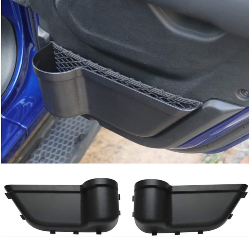 TELLIKA ABS Suport pentru pahare în ușa mașinii Wrangler JL 2018+ — agățat, personalizabil