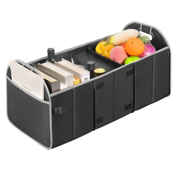 Κουτί αποθήκευσης πορτ-μπαγκάζ αυτοκινήτου – πτυσσόμενο, υφασμάτινο, 35L χωρητικότητα, ανθεκτικό στη σκόνη, κατάλληλο για αυτοκίνητο και οικία