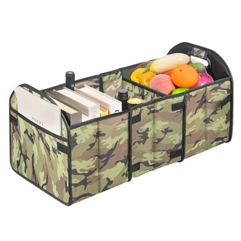 Κουτί αποθήκευσης πορτ-μπαγκάζ αυτοκινήτου – πτυσσόμενο, υφασμάτινο, 35L χωρητικότητα, ανθεκτικό στη σκόνη, κατάλληλο για αυτοκίνητο και οικία