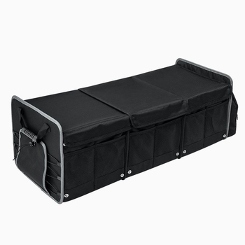 Сгъваема кутия за багаж в колата от Oxford плат, водоустойчива и изолирана, с термостатен дизайн, 98 л капацитет, мултислойни отделения, с дръжка