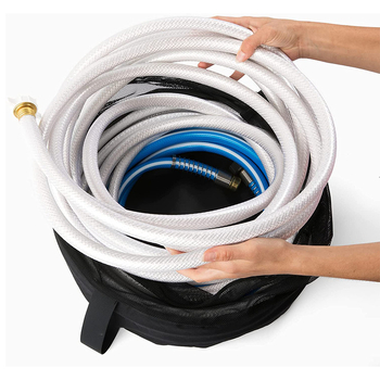 YITU YTW072 Σάκος αποθήκευσης RV σωλήνα – Κυλινδρικός σχεδιασμός, Πολυεστέρας + Δίκτυ, Πολυχρηστική αποθήκευση σωλήνων και καλωδίων