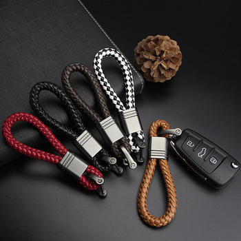 Automobilių raktų grandinė iš mikropluošto — šiuolaikiškas minimalistinis stilius, atskiras įpakavimas, tinkama kaip verslo dovana BMW, Mercedes-Benz, Audi, Volkswagen, Porsche ir Land Rover