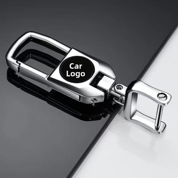 Κλειδοθήκη αυτοκινήτου από κράμα ψευδαργύρου, σειρά αυτοκινητικής μάρκας, στυλ ελαφριάς πολυτέλειας, μοντέλο 003