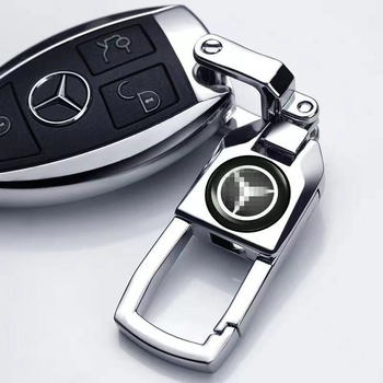 Κλειδοθήκη αυτοκινήτου από κράμα ψευδαργύρου, σειρά αυτοκινητικής μάρκας, στυλ ελαφριάς πολυτέλειας, μοντέλο 003