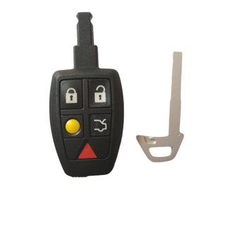Penkių mygtukų Volvo raktų korpuso keitimas S40/C30/C70 – OHERE, ABS korpusas, modelis 83939