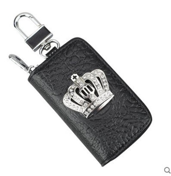 Automobilio raktų dėklas su karikatūrinės karūnos dizainu – modelis NG-003-5, raktų saugojimas