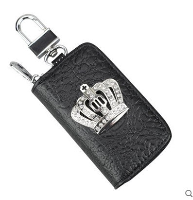 Automobilio raktų dėklas su karikatūrinės karūnos dizainu – modelis NG-003-5, raktų saugojimas