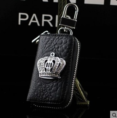 Automobilio raktų dėklas su karikatūrinės karūnos dizainu – modelis NG-003-5, raktų saugojimas