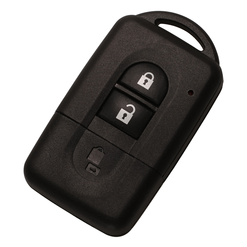 Nissan dviejų mygtukų išmaniojo rakto korpusas su vario peiliu, ABS korpusas, 31 g