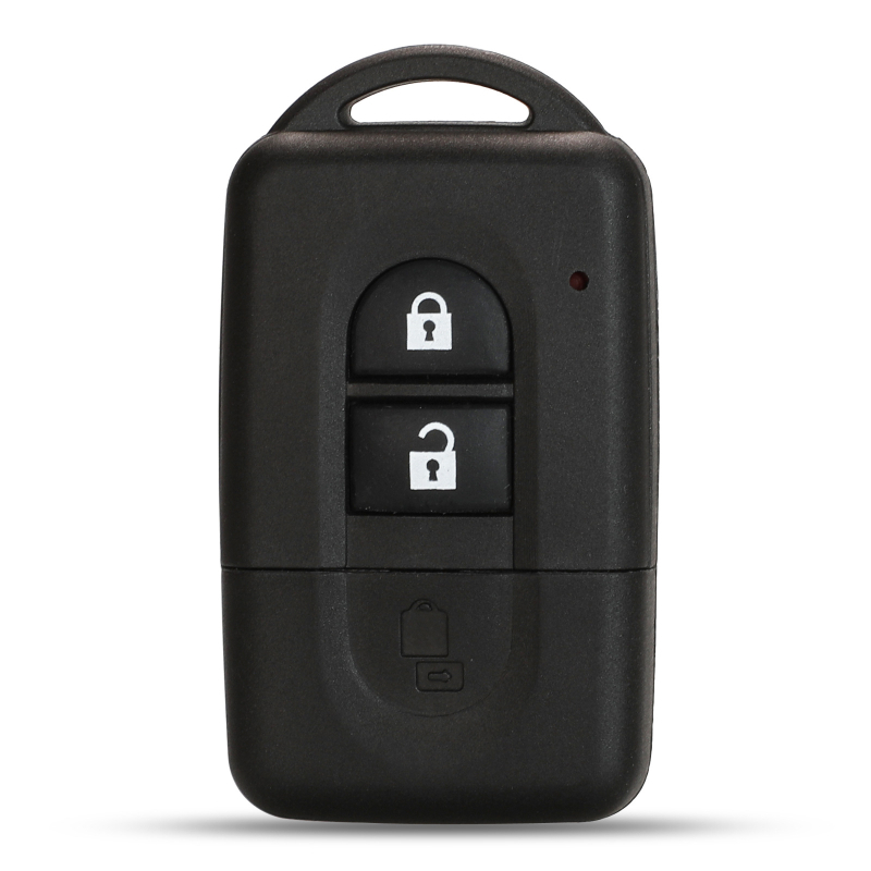 Nissan dviejų mygtukų išmaniojo rakto korpusas su vario peiliu, ABS korpusas, 31 g