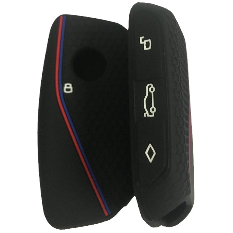 BMW silikono raktų dėklas – suderinamas su 7 serijos modeliais 735Li/740Li/X7/i7/X1, iXXM raktų komplektas, madingas stilius, pritaikymas
