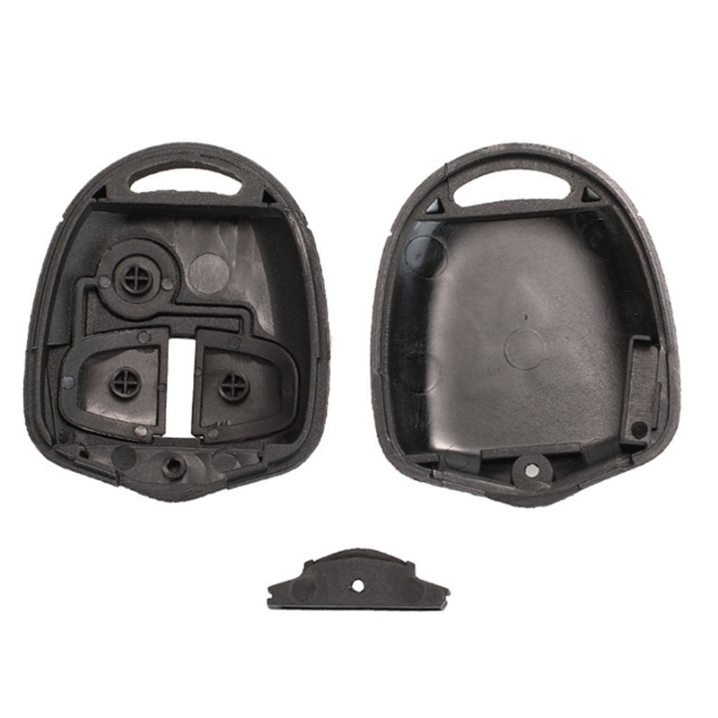 Mitsubishi Outlander 3 mygtukų raktų korpusas, modelis M-355, metalo rakto dantis, plastikinis korpusas