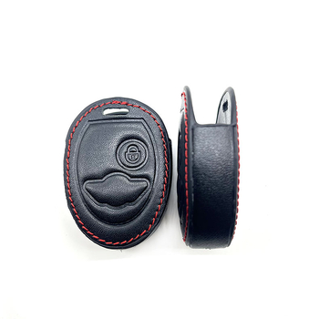 Δερμάτινη θήκη κλειδιού για BMW Mini Cooper R50/R53 (2002–2005), επίπεδο κλειδί, δέρμα αγελάδας