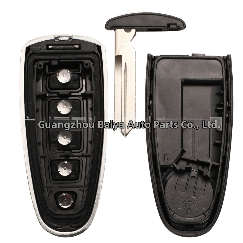 Ford 5-ключов корпус за ключ за дистанционно управление – замяна, пластмасов корпус, лезвий материал: мед и пластмаса, тегло 29 g