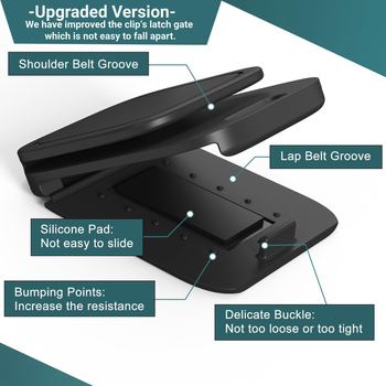 ABS κλιπ ρύθμισης ζώνης αυτοκινήτου