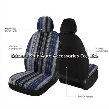 Baja полиестерна тапицерия за автомобилна седалка, етнически стил, ниска облегалка, персонализиран дизайн