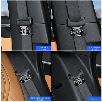 Σταθεροποιητής ζώνης ασφαλείας για μείωση θορύβου και δονήσεων, υλικό ABS, SIYARUI μάρκα, δυνατότητα εκτύπωσης λογοτύπου