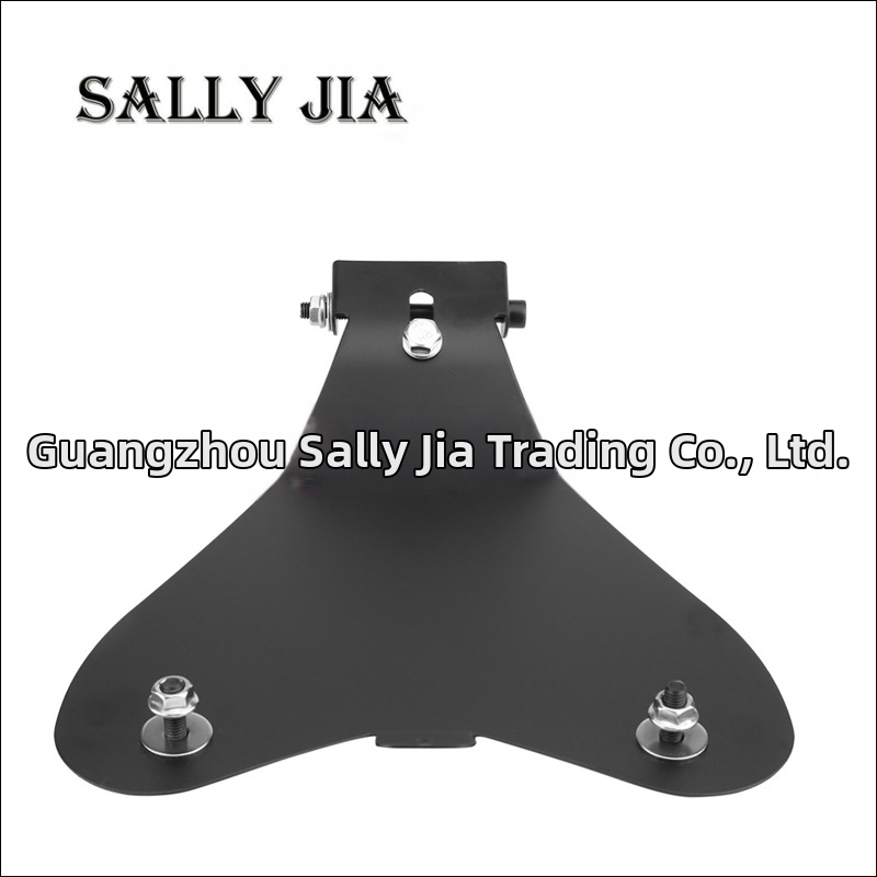 Основа за седло Harley Cruiser с пружинено кожено седло, едноместна седална подложка, модел 01