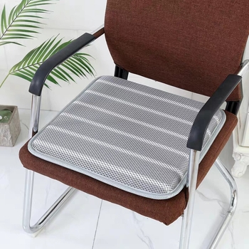 Aisimi biuro kėdės pagalvė su 3D avilių tinklo modeliu, neslystanti, skalbiama ir greitai džiūstanti, poliesterio pluošto šilumosizoliacija