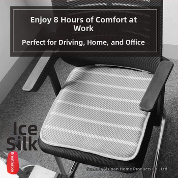 Aisimi biuro kėdės pagalvė su 3D avilių tinklo modeliu, neslystanti, skalbiama ir greitai džiūstanti, poliesterio pluošto šilumosizoliacija