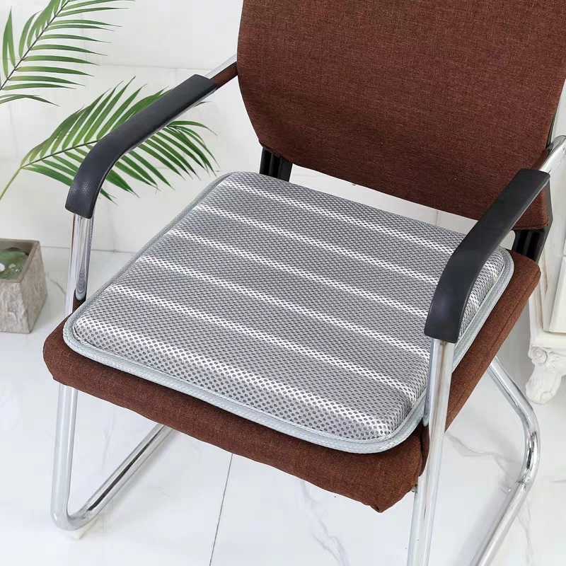 Aisimi biuro kėdės pagalvė su 3D avilių tinklo modeliu, neslystanti, skalbiama ir greitai džiūstanti, poliesterio pluošto šilumosizoliacija