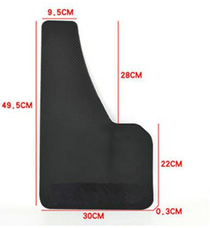 SDAO Universalus ratų purvasargis, modelis SDAO-6584, ABS, tinka visiems modeliams, priekiniai ir galiniai ratai, automatinė pavarų dėžė