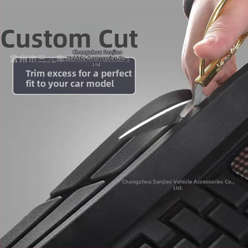 Automobilių kilimėliai pikapui – PVC neslidus medžiaga, Hankook prekinis ženklas, bendras taikymas, galimybė pritaikyti, kilimėlio modelis: LaTeX foot pad