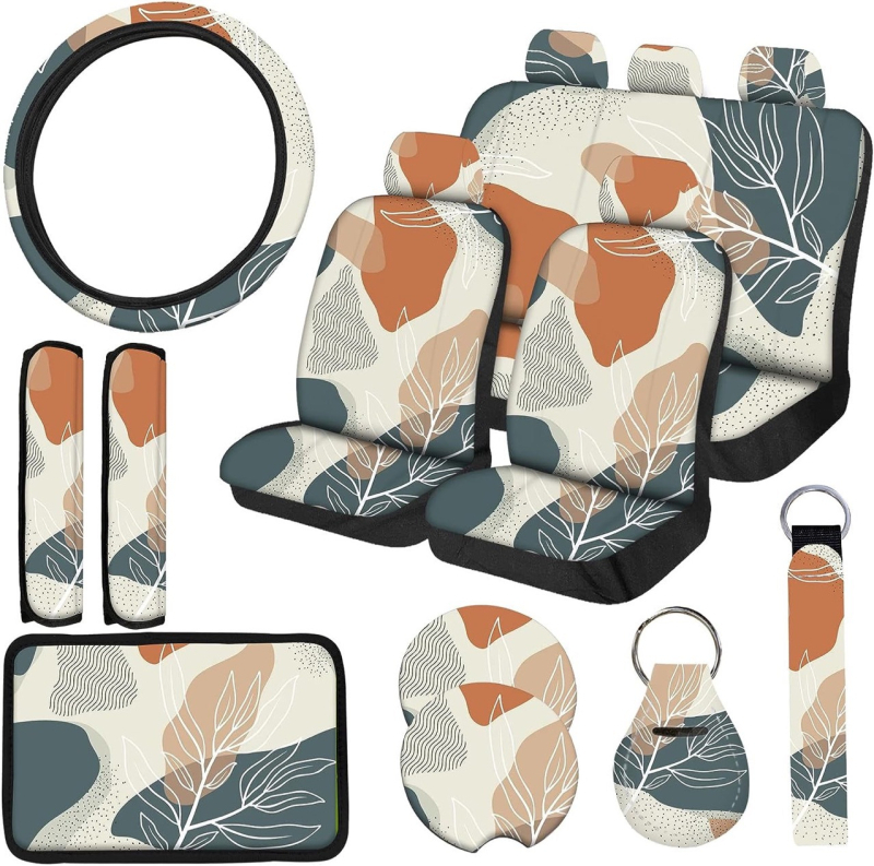 Universali automobilio priekinių sėdynių užvalkalų rinkinys, audinys, prekė aimaao, svoris 0,75 kg, apdorojimas ir pritaikymas galimi