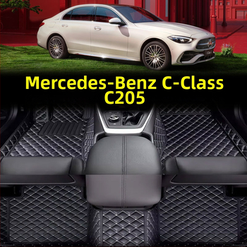 Dasheng odiniai automobilių grindų kilimėliai Mercedes-Benz C205, pritaikomi