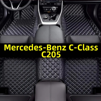 Dasheng odiniai automobilių grindų kilimėliai Mercedes-Benz C205, pritaikomi